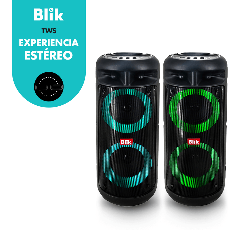 Parlante Karaoke Con Microfono Upsound 3 Blik-1762288135017