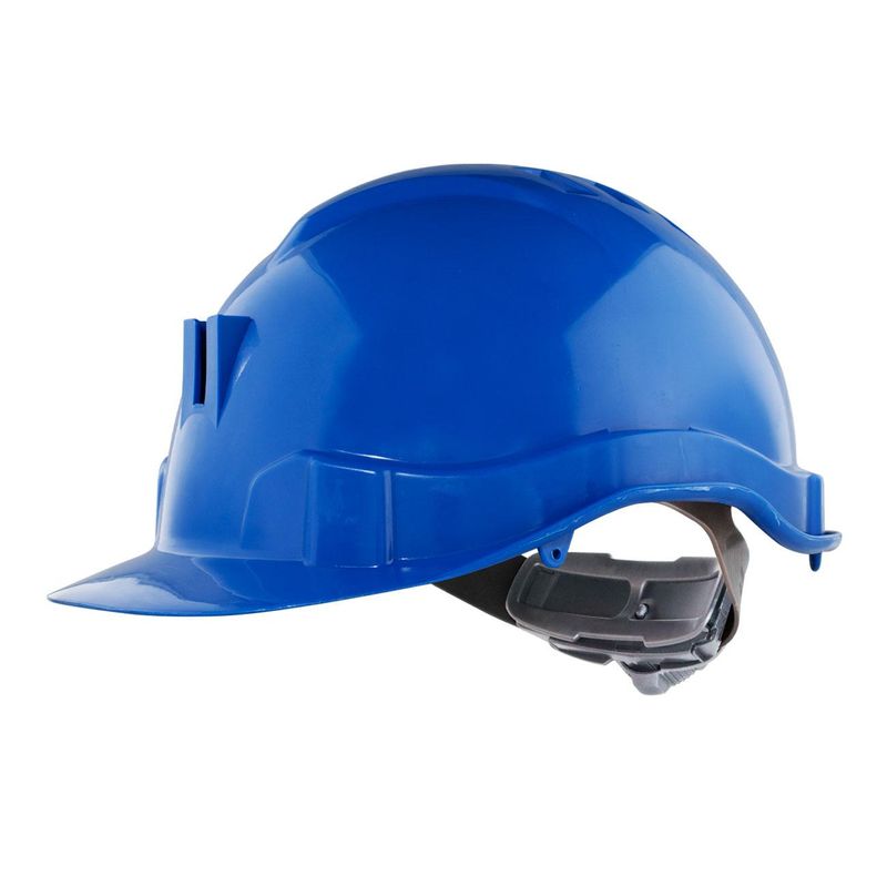 Casco De Construccion Azul Con Arnes-1762288798738