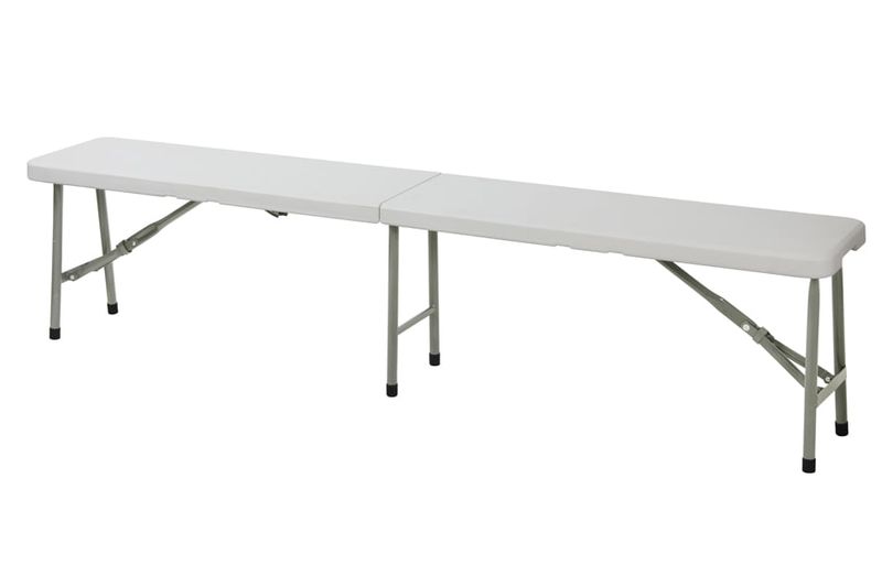 Banca Plegable 183Cm Blanco Casa Viva-1762364450003