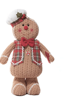 Figura Navideña Galleta De Jengibre 33Cm Con Sombrero Miro-1762540922686