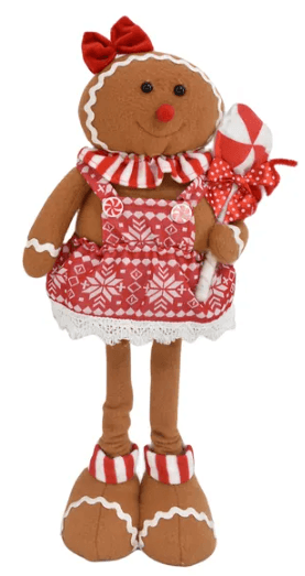 Figura Navideña Galleta Jengibre 43Cm Miro-1762542043197