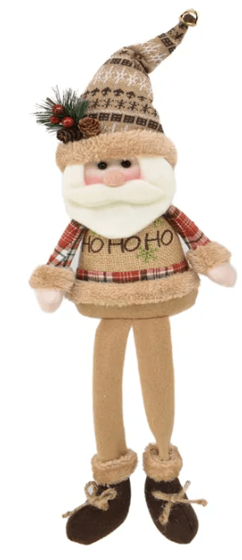 Figura Navideña Santa Y Hombre Nieve 50Cm Miro-1762549340356