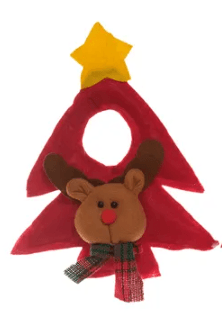 Adorno De Navidad Colgante Árbol Rojo 20Cm Miro-1762549501203