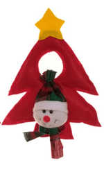 Adorno De Navidad Colgante Árbol Rojo 20Cm Miro-1762549538547