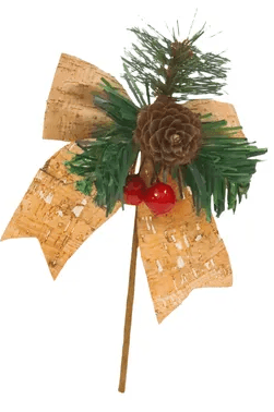 Adorno De Navidad Colgante Muérdago Rojo/Verde Miro-1762660853870