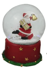 Figura Navideña Bola De Agua 6.5X6.5X8.6Cm Santa Miro-1762661278844
