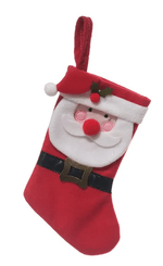 Bota Navidad 34X29Cm Santa o Muñeco De Nieve Miro-1762661397458