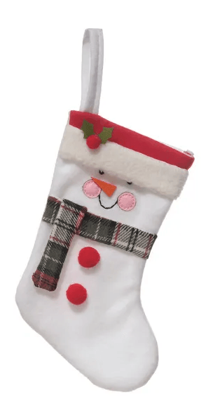 Bota Navidad 34X29Cm Santa o Muñeco De Nieve Miro-1762661415569