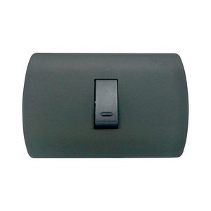 Interruptor Embutido Pulsador Timbre Noir Notti Aris Pro Mate Mec