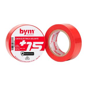 Huincha Aisladora 19Mmx20Mt Roja Cbm