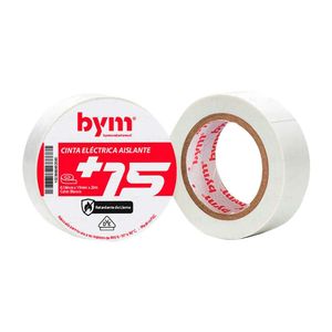 Huincha Aisladora 19Mmx20Mt Blanca Cbm