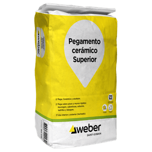 Pegamento Para Cerámico Superior 25 Kg Weber
