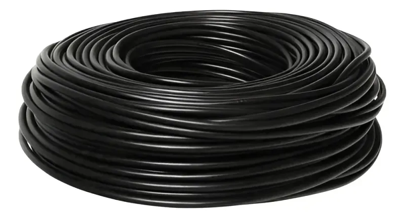 Cordon Flex 2 X 0,75 Negro Rollo 10Mts-1763382440526