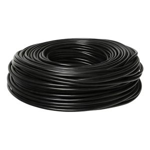 Cordon Flex 2 X 0,75 Negro Rollo 25Mts