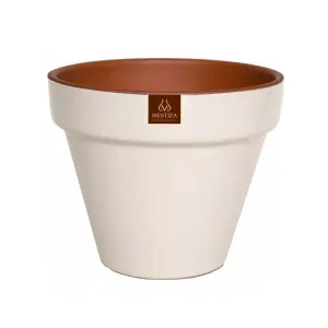 Macetero 23.5Cm Estandar Blanco Mestiza