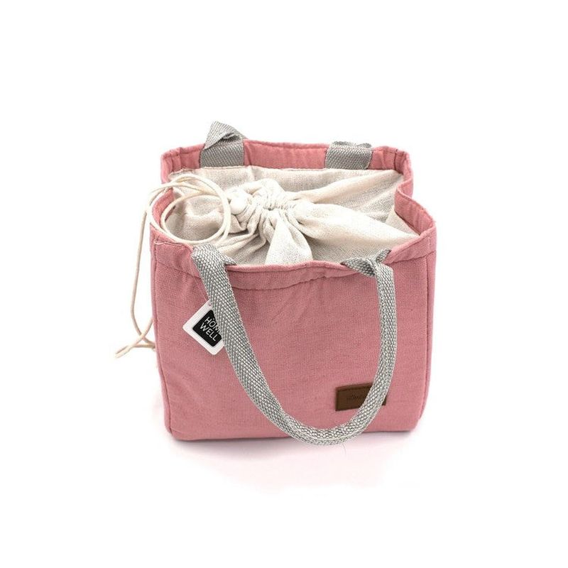 Lonchera 21X20X13Cm Colores Tierra Homewell-1763573338912