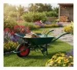 Carretilla De Jardin 60 Lts Verde Cerram-1763657064138