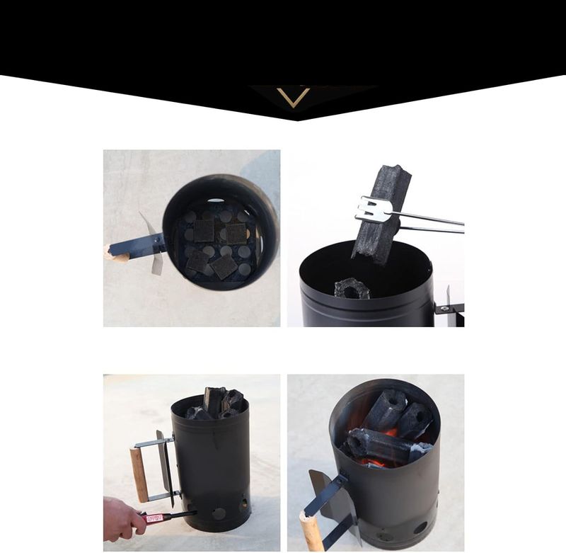 Iniciador De Fuego Carbon 17X27Cm Grill Supreme-1765826488691