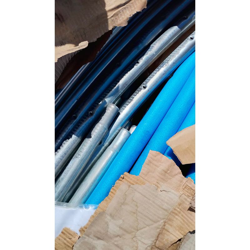 Cama Elástica 2.44X1.80 Metros Game Power 2.6 Metros (Fierros Oxidados)-1765898826529