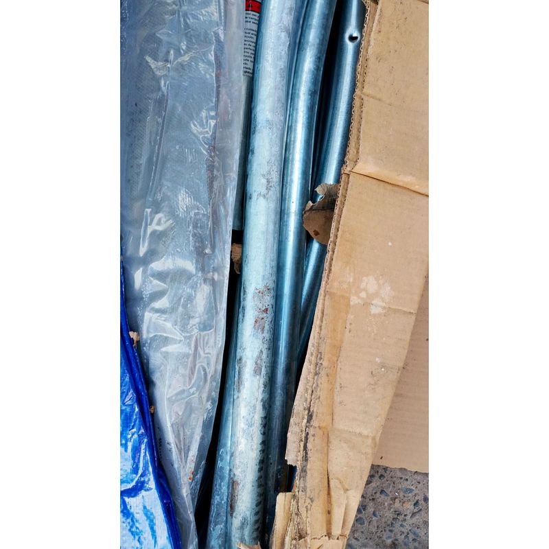 Cama Elástica 2.44X1.80 Metros Game Power 2.6 Metros (Fierros Oxidados)-1765898831371