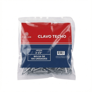 Clavos De Techo 2 1/2 100 Unidades Cerram