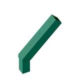 Brazo Para Alambre Puas Embutido Fijacion 1.5X60X60X455Mm Verde-1767024819575