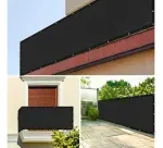 Malla Raschel Negra Con Ojetillos 90% Sombra 2X5 Metros Cierre Perimetral-1768225725448