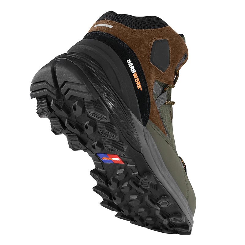 Zapato De Seguridad Pegaso Verde Oliva Hw-1768305630029