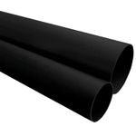 Tubo Pvc Negro 50Mmx1Mts No Certificado-1768305719721