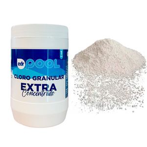 Cloro Piscina Granulado 1Kg Pote Edr Pool