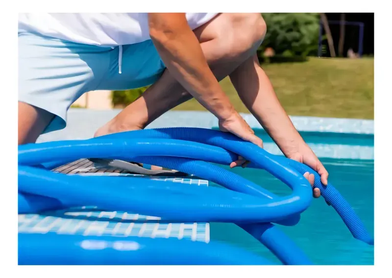 Manguera Para Piscina 1 1/2" Azul Bighouse-1768597726349