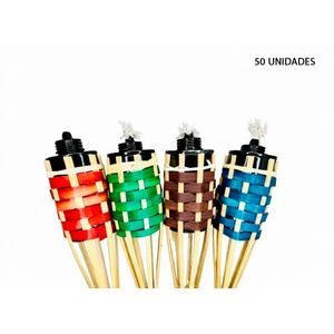 Antorcha Para Jardin 150 Cm 50 Unidades Bighouse