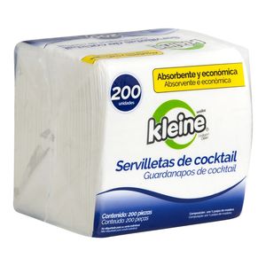 Servilletas De Papel 200 Unidades Kleine