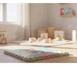 Alfombra Antigolpe Bebe 60X60X0.9Cm Goma Eva 4 Piezas Caperucita Roja Bighouse-1769714277017