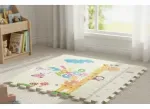 Alfombra Antigolpe Bebe 60X60X0.9Cm Goma Eva 4 Piezas Jirafa Bighouse-1769714348998