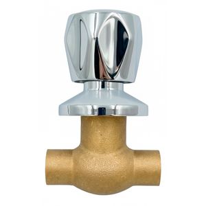 Llave Paso Campana Soso 1/2" Taumm