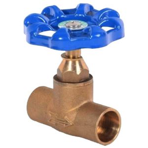 Llave De Paso So So 1/2  Azul Taumm