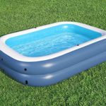 Piscina Inflable Con Canopy Azul 254X178X140Cm -1770294945187