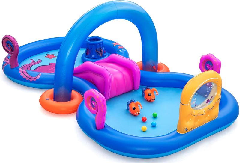 Piscina Inflable Entretencion 330X188X117Cm Pulpo-1770295167054