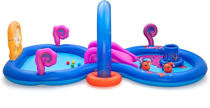 Piscina Inflable Entretencion 330X188X117Cm Pulpo-1770295171602