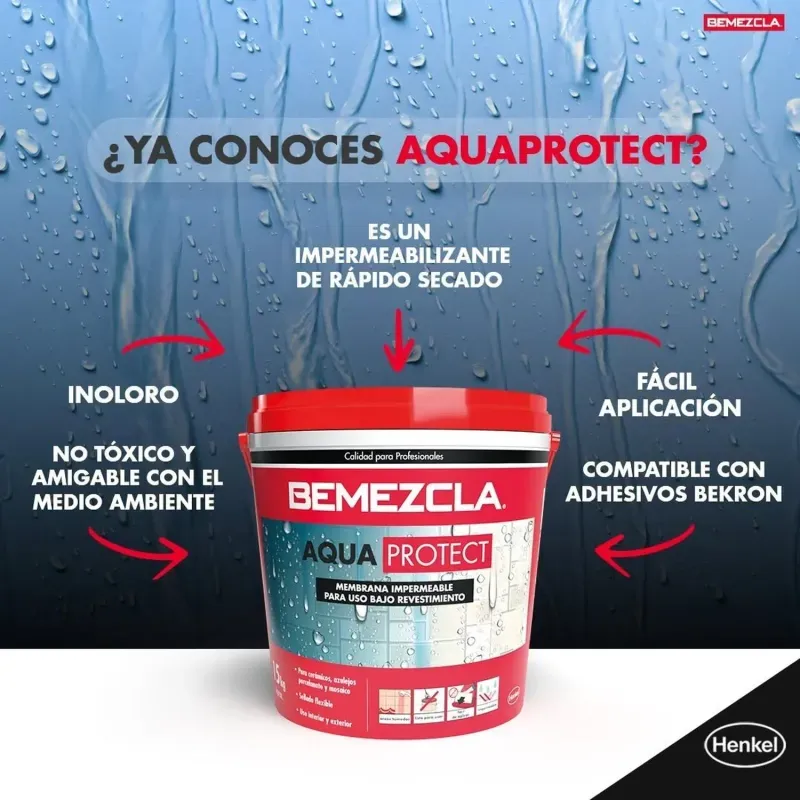 Impermeabilizante Bajo Ceramico Aquaprotect Tineta 5Kg Bemezcla-1770300944352