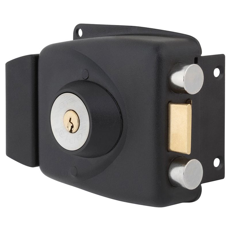 Cerradura Sobreponer Mod 771 Negra-Cafe Odis-1770838864513