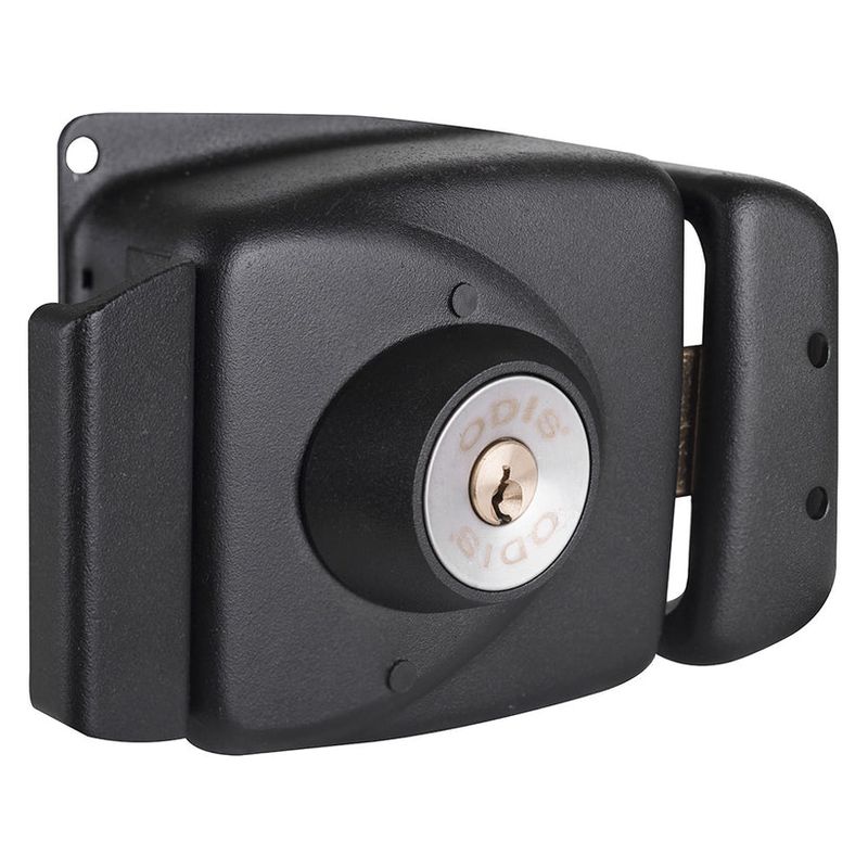 Cerradura Sobreponer Mod 771 Negra-Cafe Odis-1770838868872