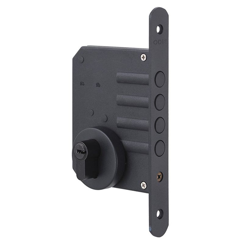 Cerradura Embutir 600 Db Negro Odis-1770903975437