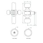 Cerradura Embutir Acceso 201 B-Pulido Odis-1770904232283