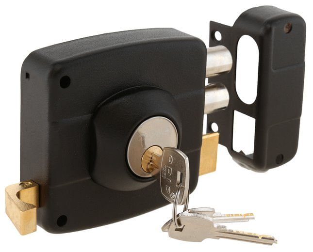 Cerradura Sobreponer Mod324 45Mm Negra Odis-1770905861611