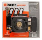 Cerradura Sobreponer M.110/111 Negra Con Cj Para Reja Oister-1770906172447