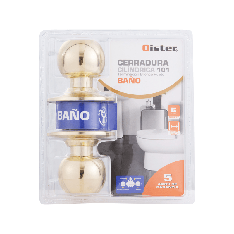 Cerradura Cilindrica Bano Bce Pulido Oister-1770906932676