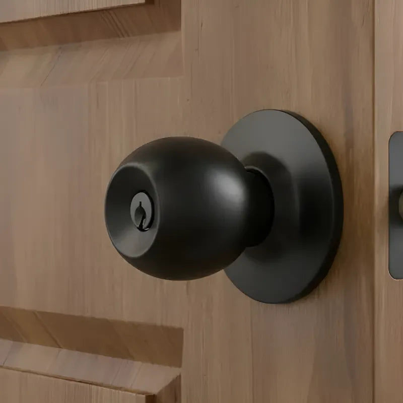 Cerradura Cilindrica 101 Dormitorio Negro Oister-1770908794817