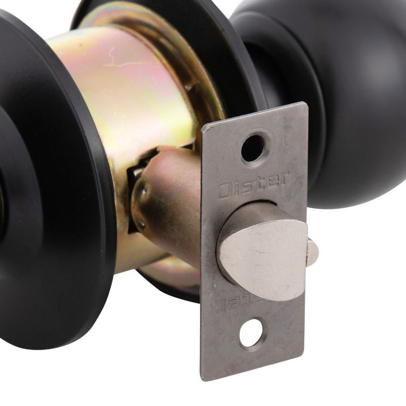 Cerradura Cilindrica 101 Dormitorio Negro Oister-1770908835656